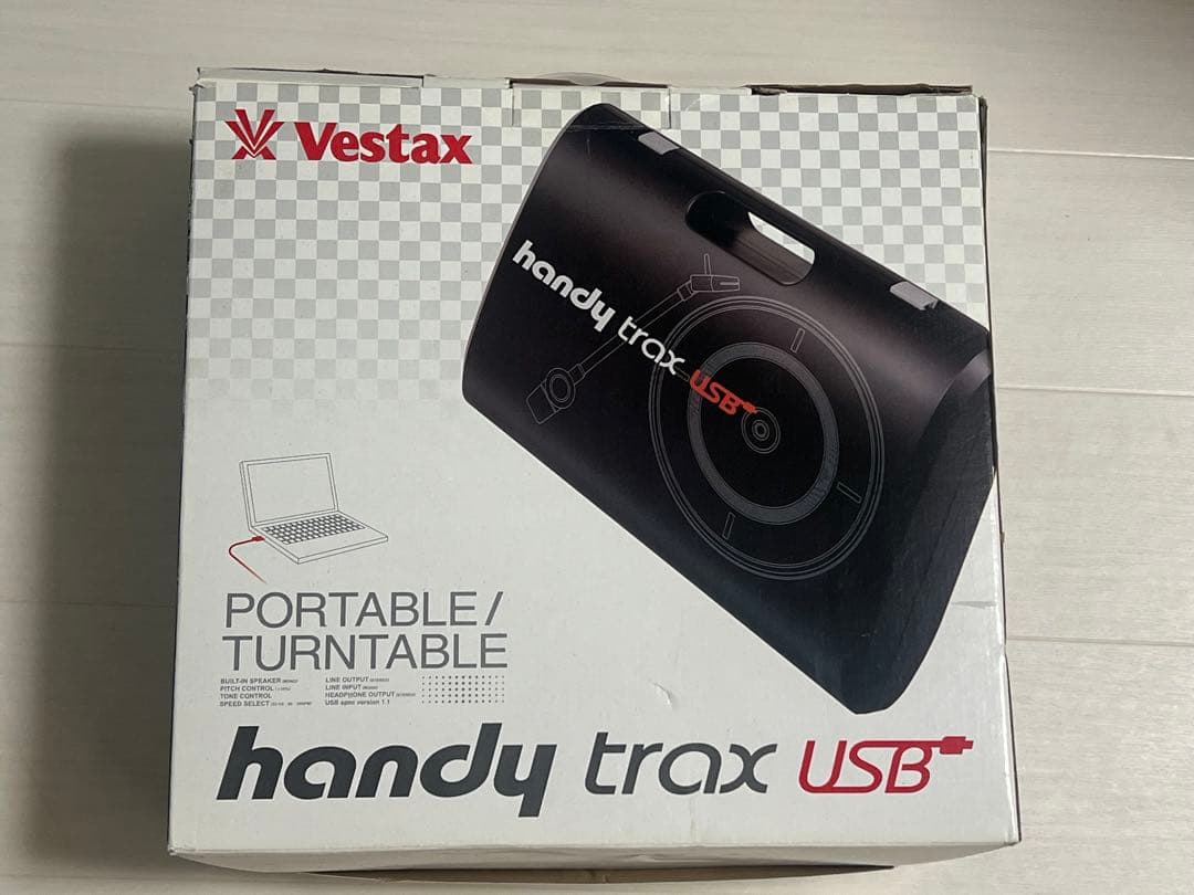 VESTAX Handy trax USB ポータブルターンテーブル