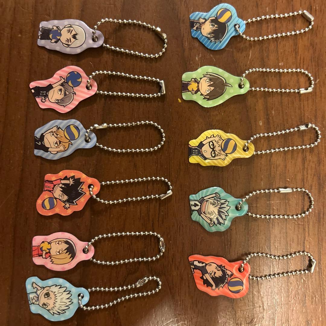 ハイキューシール、クリアカード、キーホルダー、缶バッジ