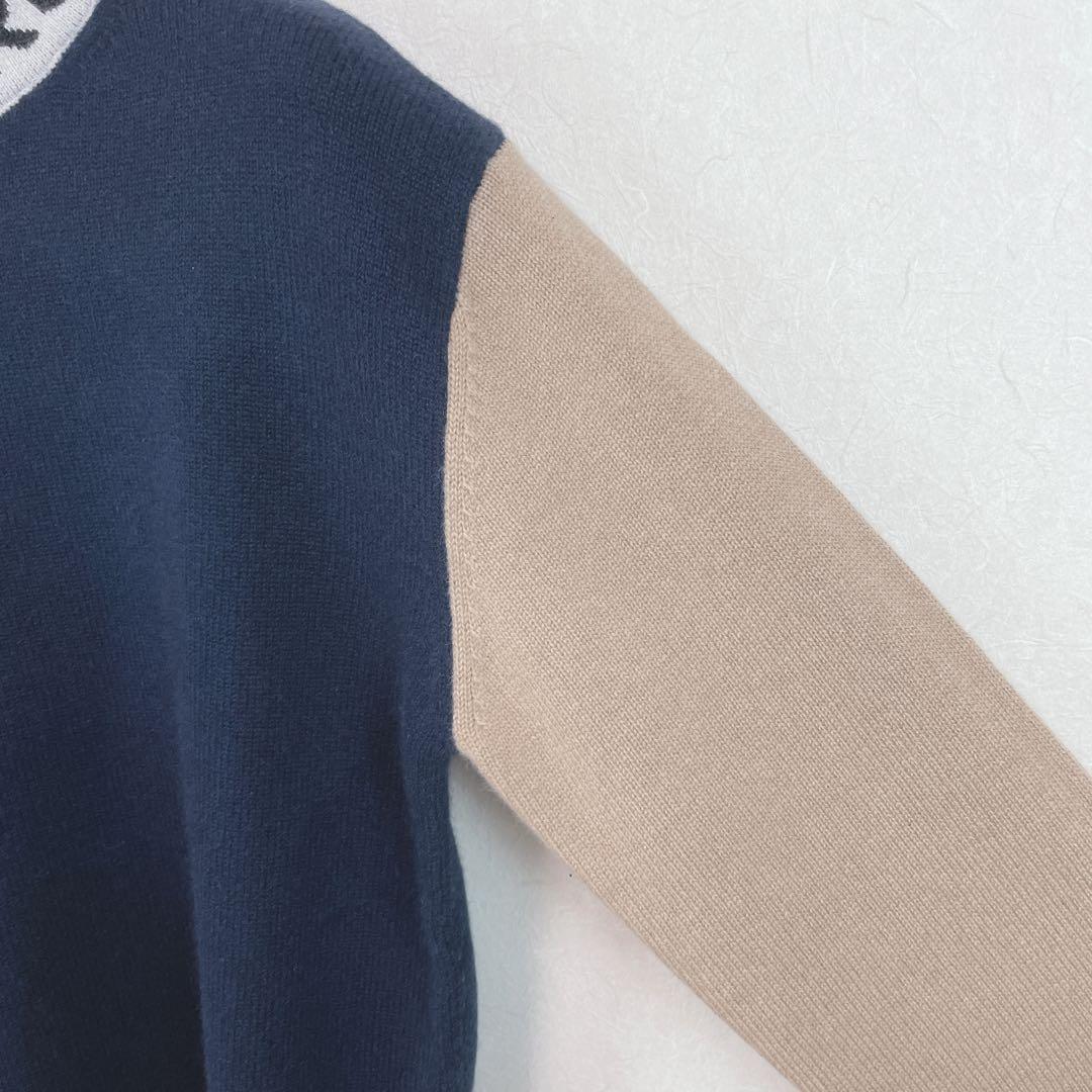 新品２４FW archivio カシミヤ100％ハイネックセーター 38号