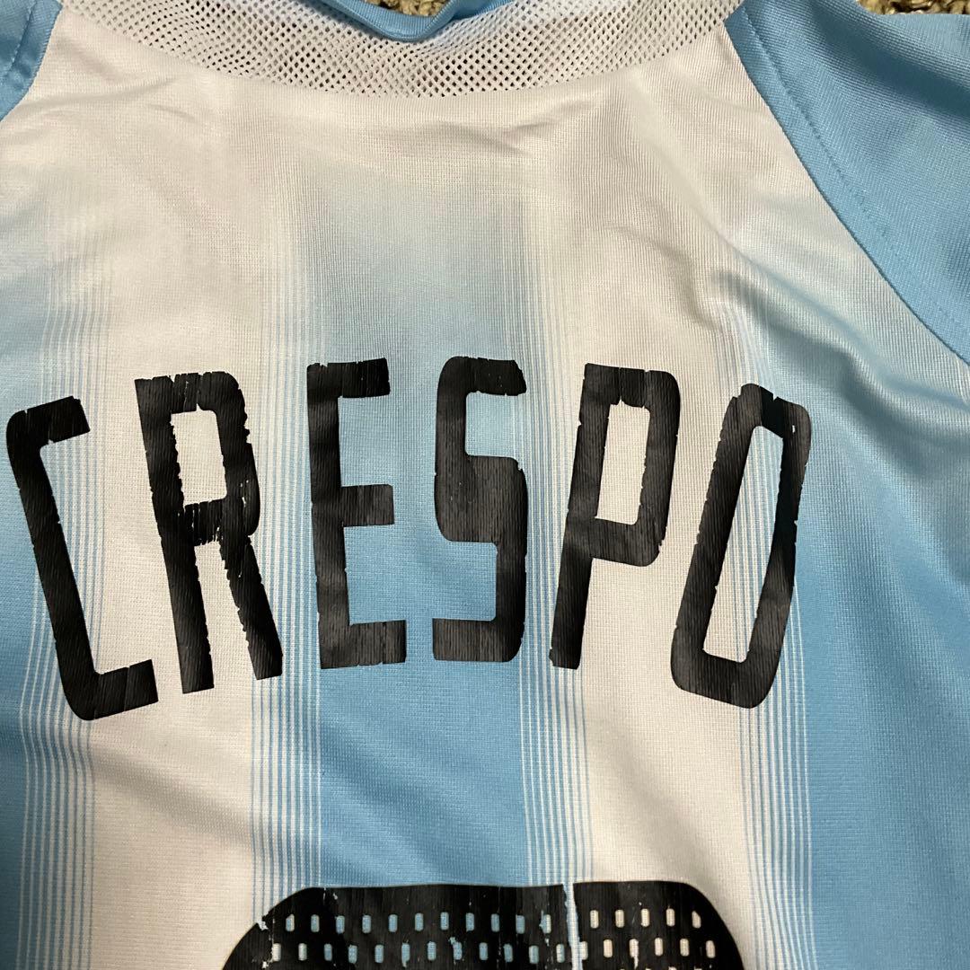 adidas アルゼンチン代表 オーセンティックユニフォームシャツ 9クレスポ