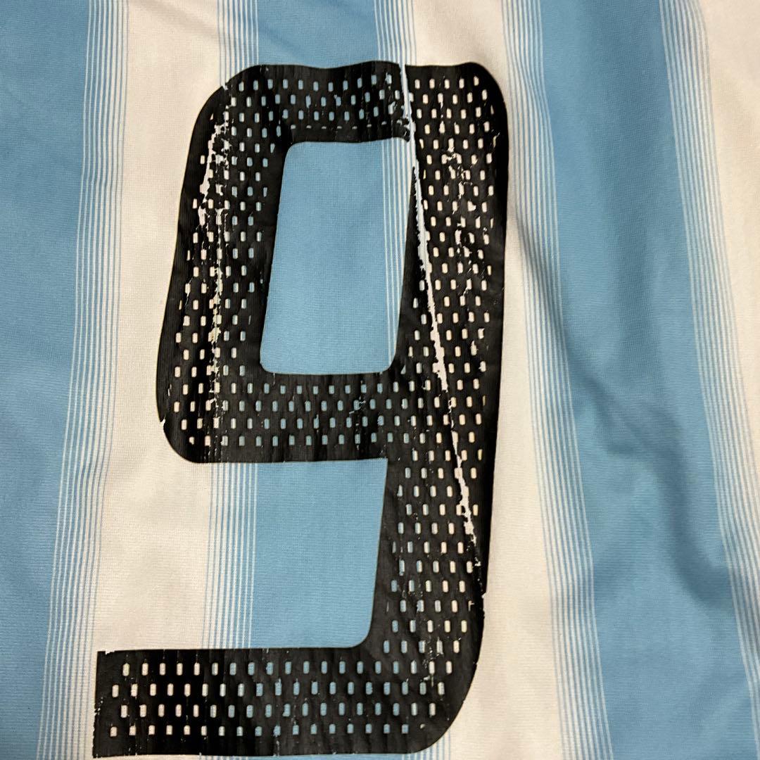 adidas アルゼンチン代表 オーセンティックユニフォームシャツ 9クレスポ