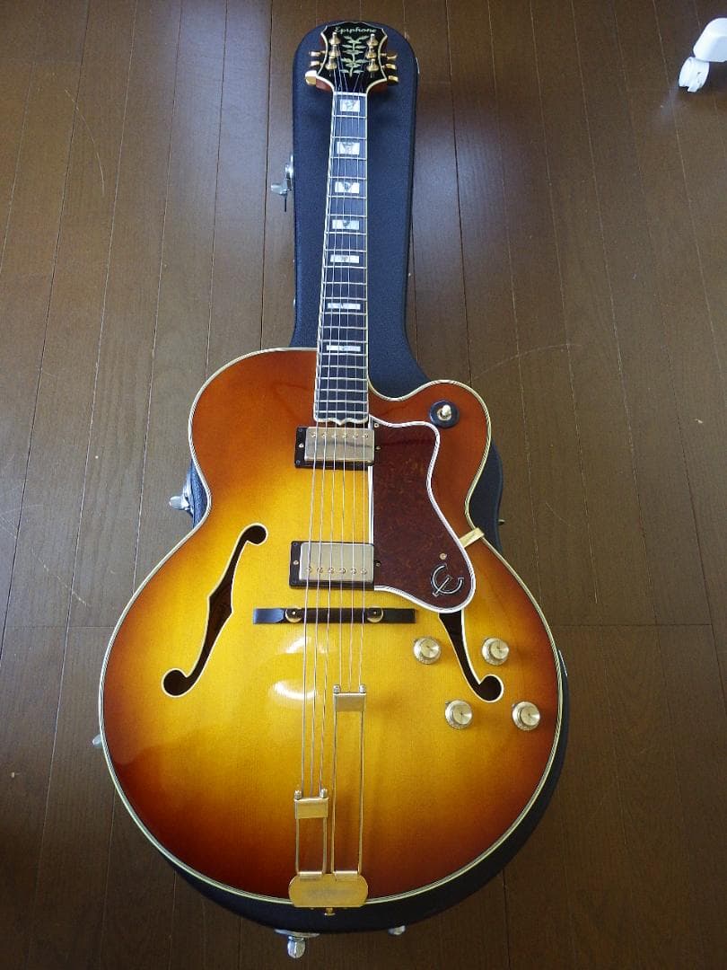 エピフォンEpiphoneエンペラーJ 寺田楽器製 フルアコ 状態良し・美品です