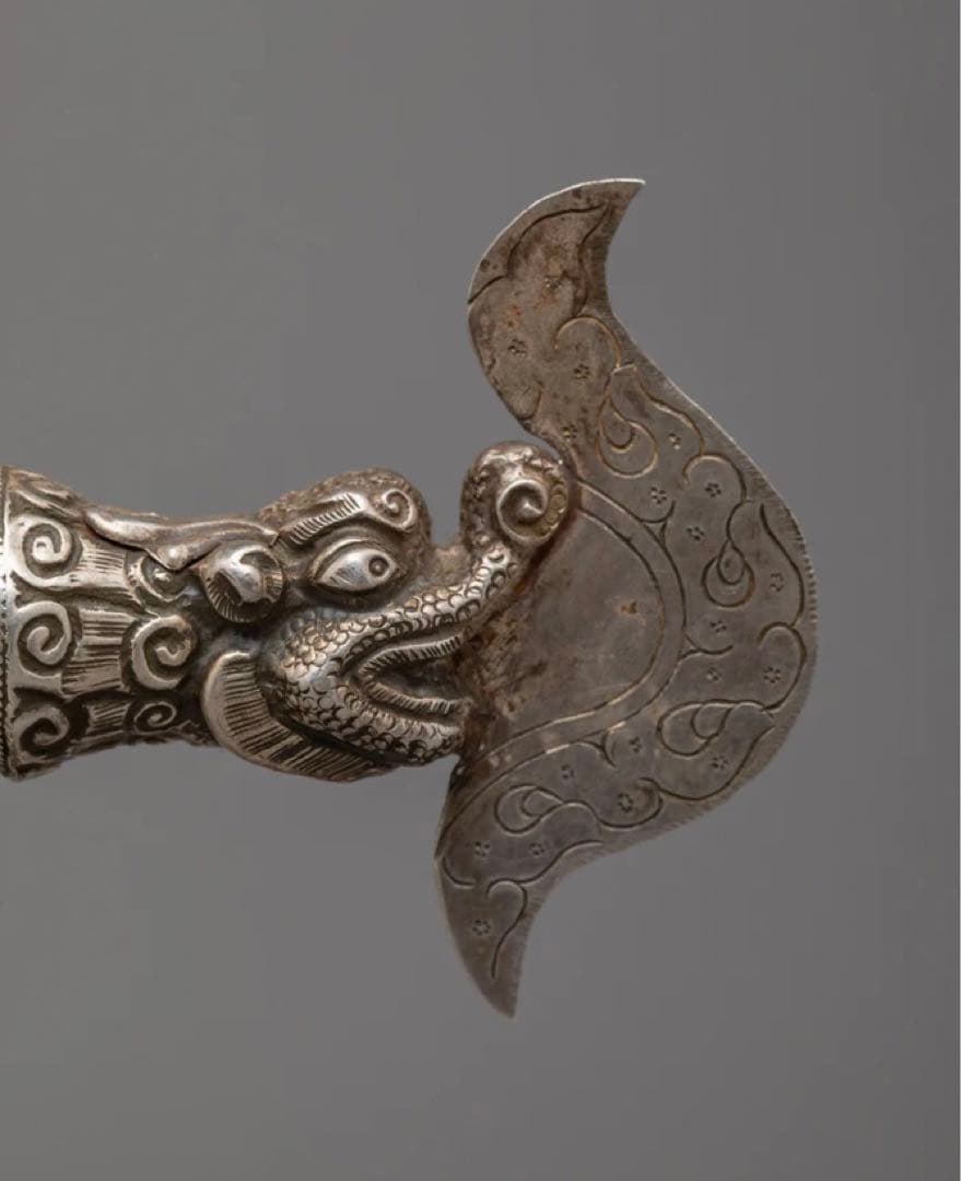 チベット　密教　法具　プルパ　パラシュ　アンティーク