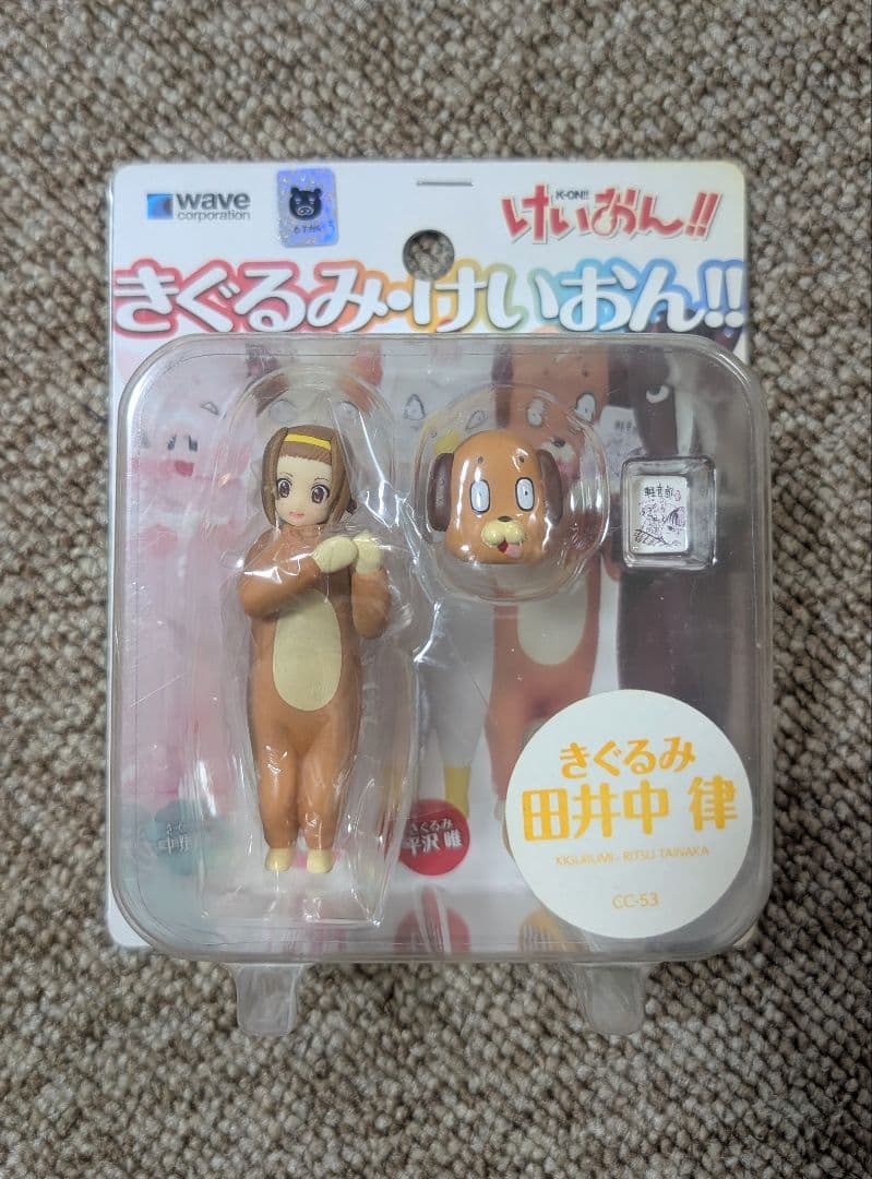 けいおん フィギュア きぐるみ 平沢唯 秋山澪 田井中律 琴吹紬 中野梓