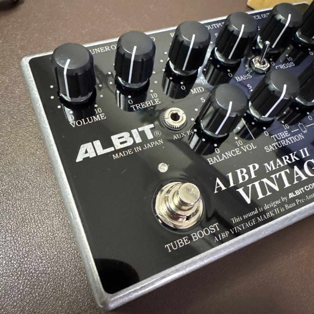 ALBIT A1BP MARK II VINTAGE ベースプリアンプ