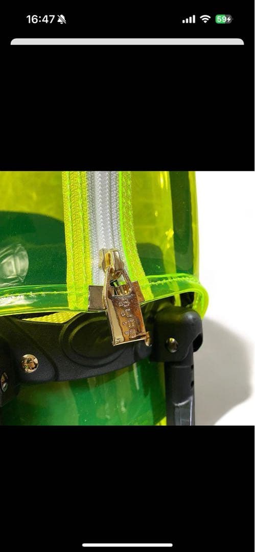 MUTA MARINE 蛍光イエロー スタンドバッグ