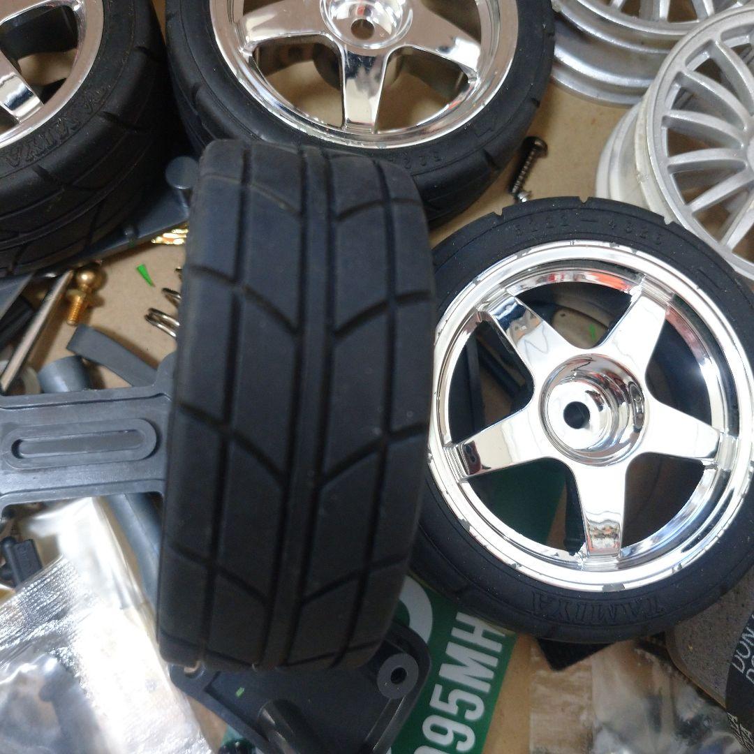 タミヤ ラジコン TA03F4WD 交換パーツ多数 、プロポ付き