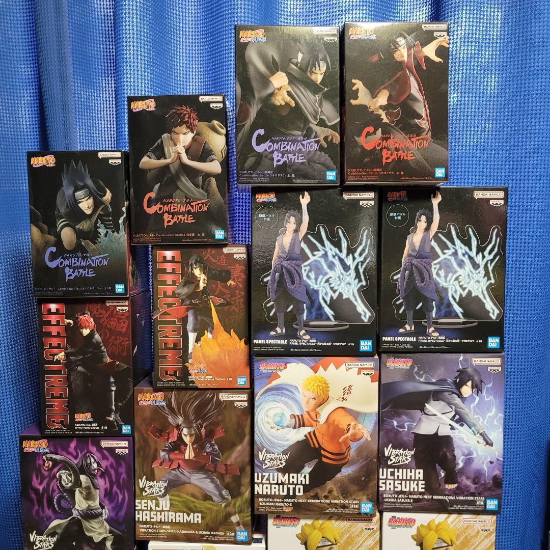NARUTO疾風伝 プライズフィギュア20点 Prize Lot