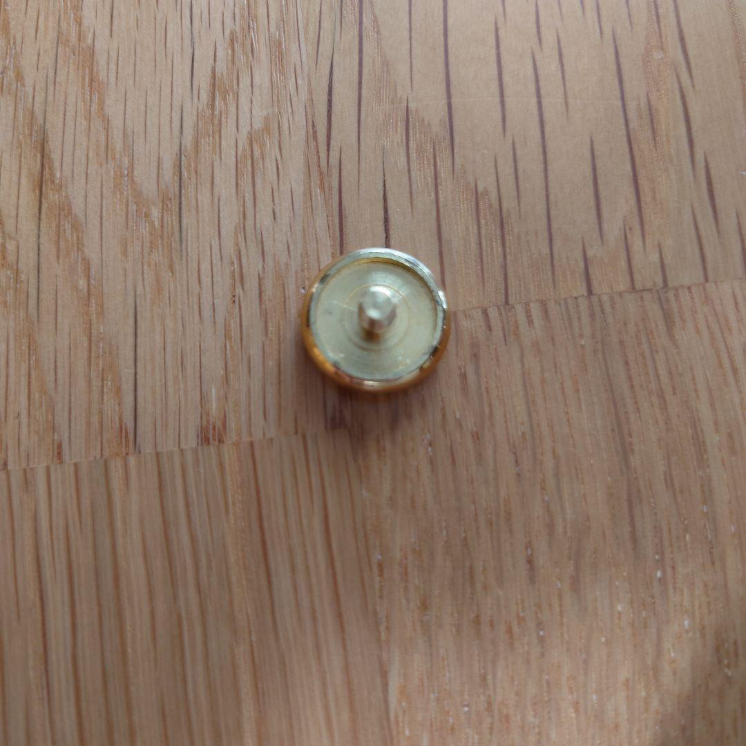 トランペット ピストンボタン　貝　と軸