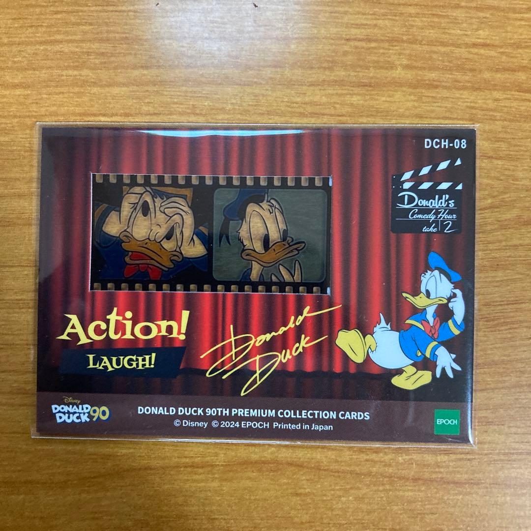 エポック　ディズニー　ドナルドダック 90周年プレミアムコレクションカード
