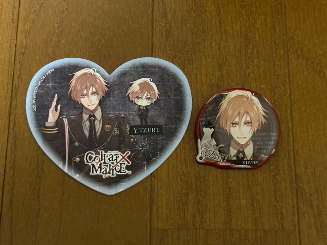 カラマリCollar×Malice カラーマリス コースター 缶バッジ 冴木弓弦