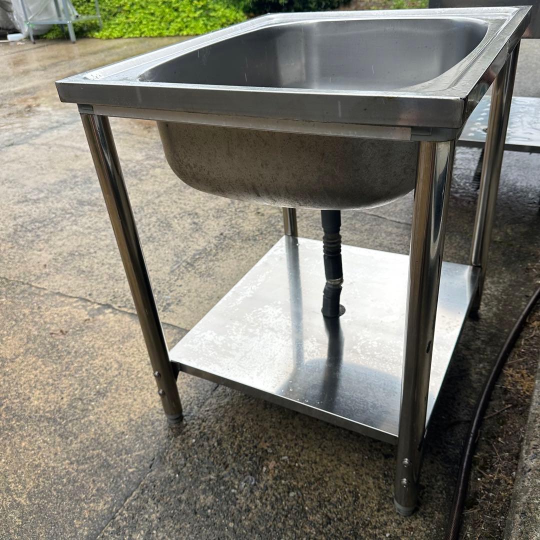 1槽シンク幅630mm×奥行550mm×高さ700mm/業務用/厨房機器/流し台