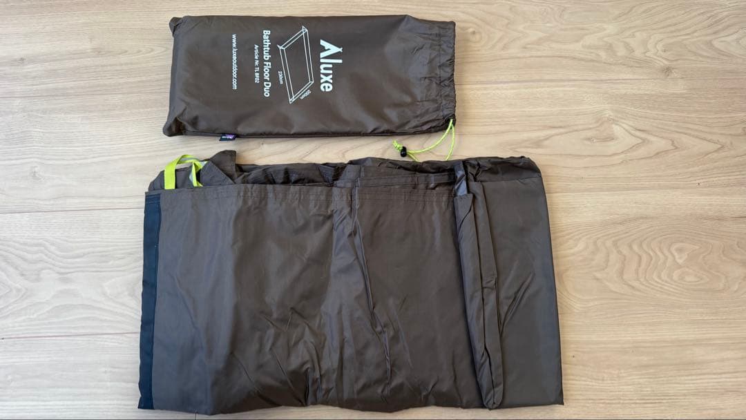 luxe ミニピーク2 &フルサイズメッシュインナー＆バスタブフロアシート