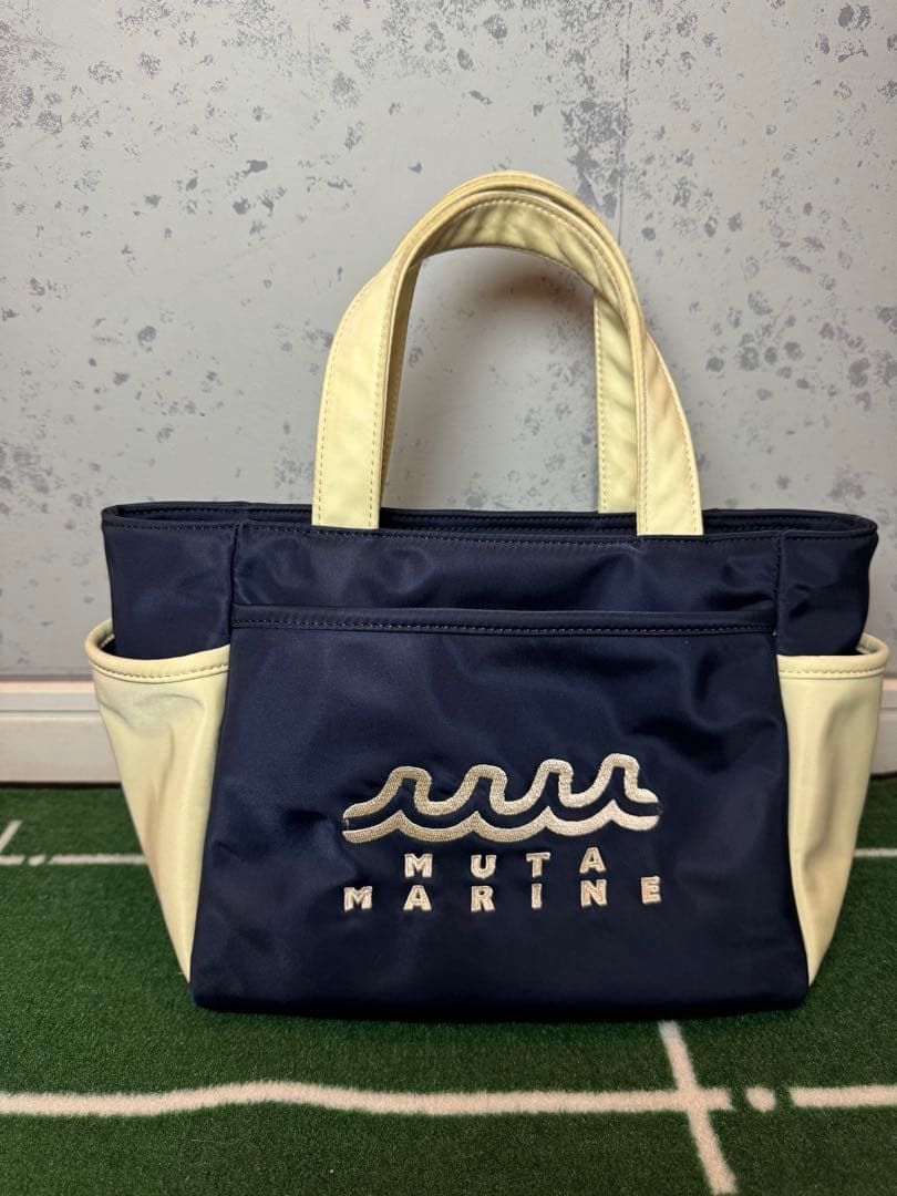 muta カートバッグ ムータ マリン marine golf 黒 紺