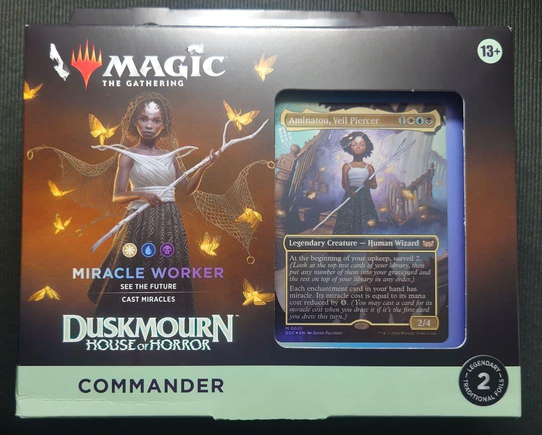 mtg 高騰中 新品未開封 ダスクモーン 統率者デッキ 奇跡の人 dsc dsk