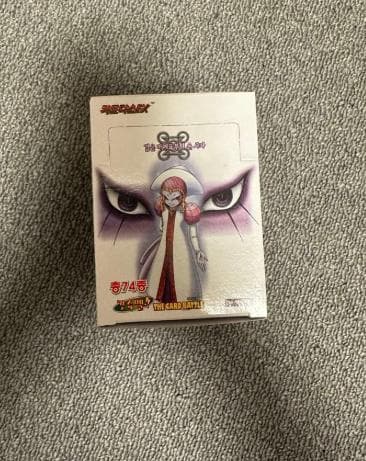 予約商品[韓国版] ガッシュベル カードゲーム4箱