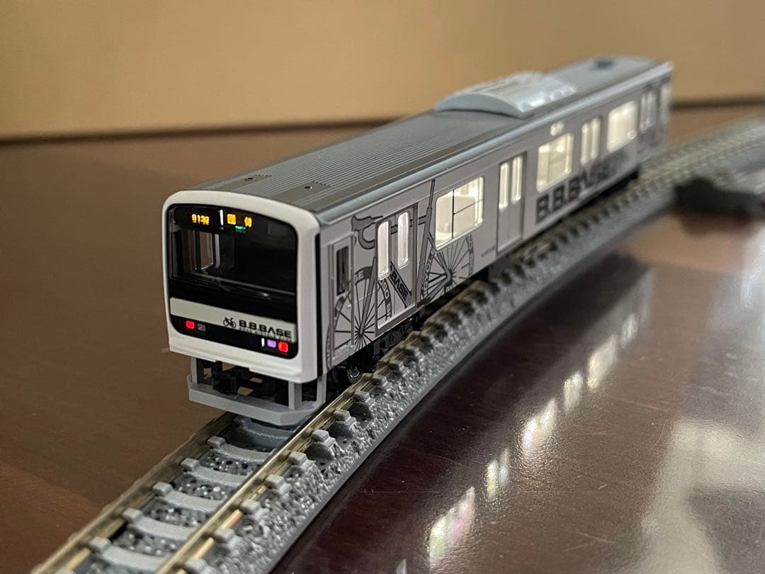 TOMIX 209系 BOSO BICYCLE BASE 一部室内灯付