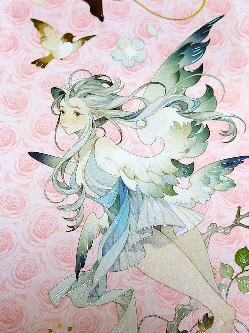 J1040＃夜雀之灵(贝壳光)studiovi切り売り海外人物マステ女の子