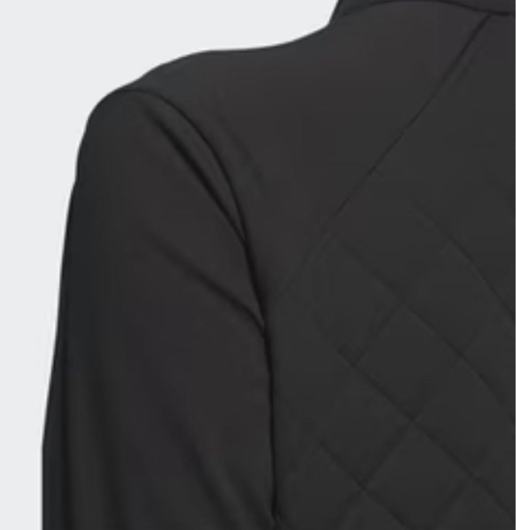 XL アディダス　ゴルフ　キルトレイヤード フルジップジャケット　レディース