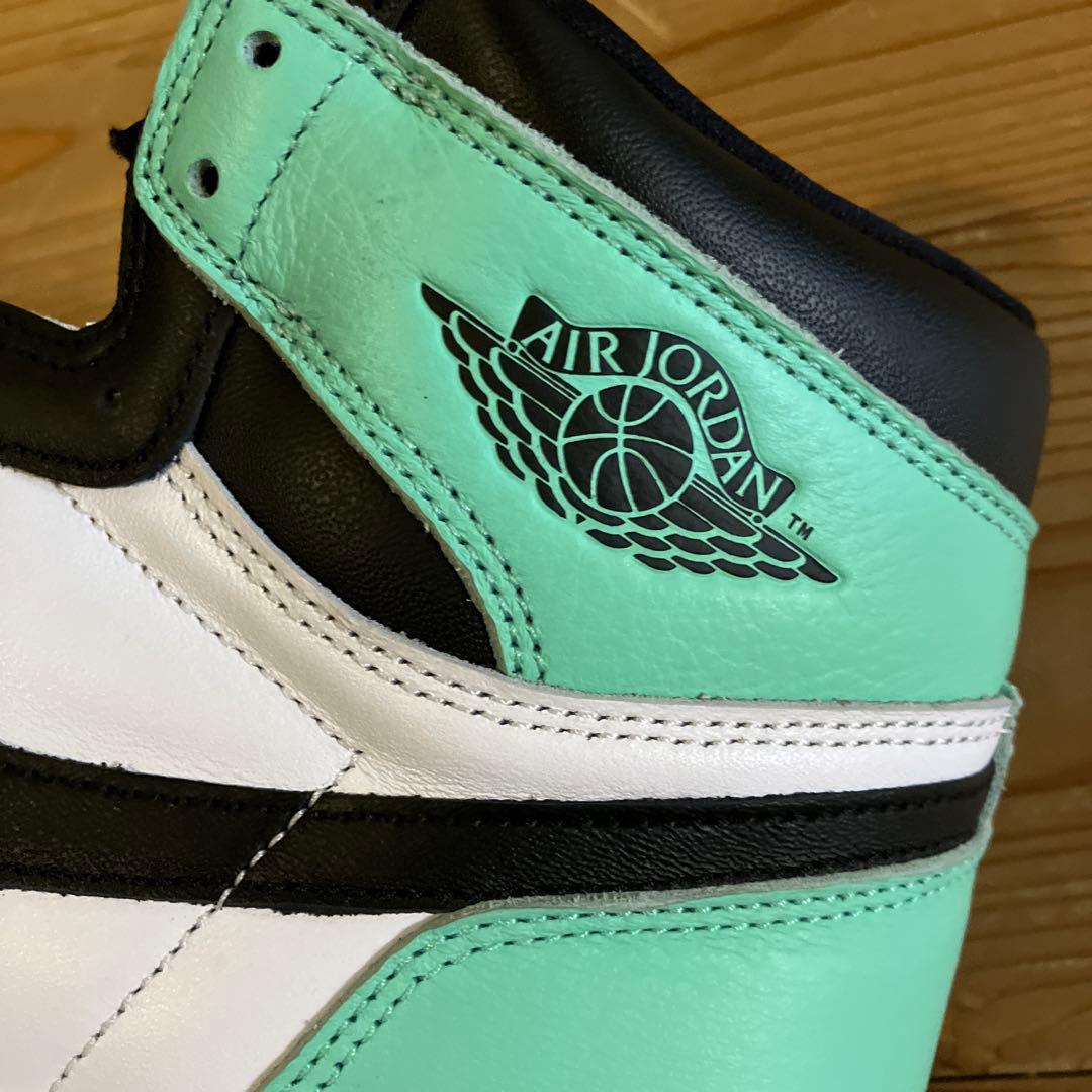 シューズ(男性用) AIR JORDAN 1 RETRO HI OG GREEN GLOW 29.0