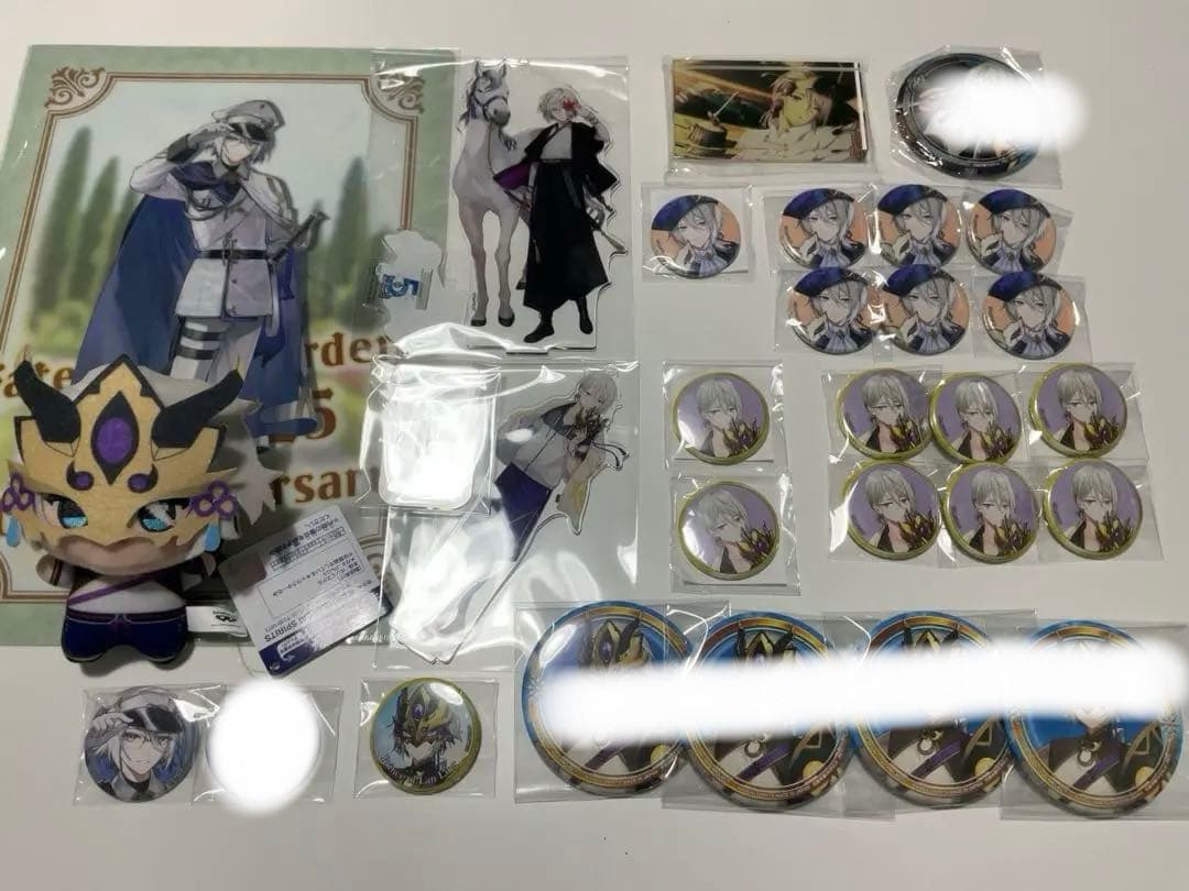 FGO 蘭陵王　まとめ売　缶バッジ　アクスタ　アクリルブロック　ちびぐるみ　他