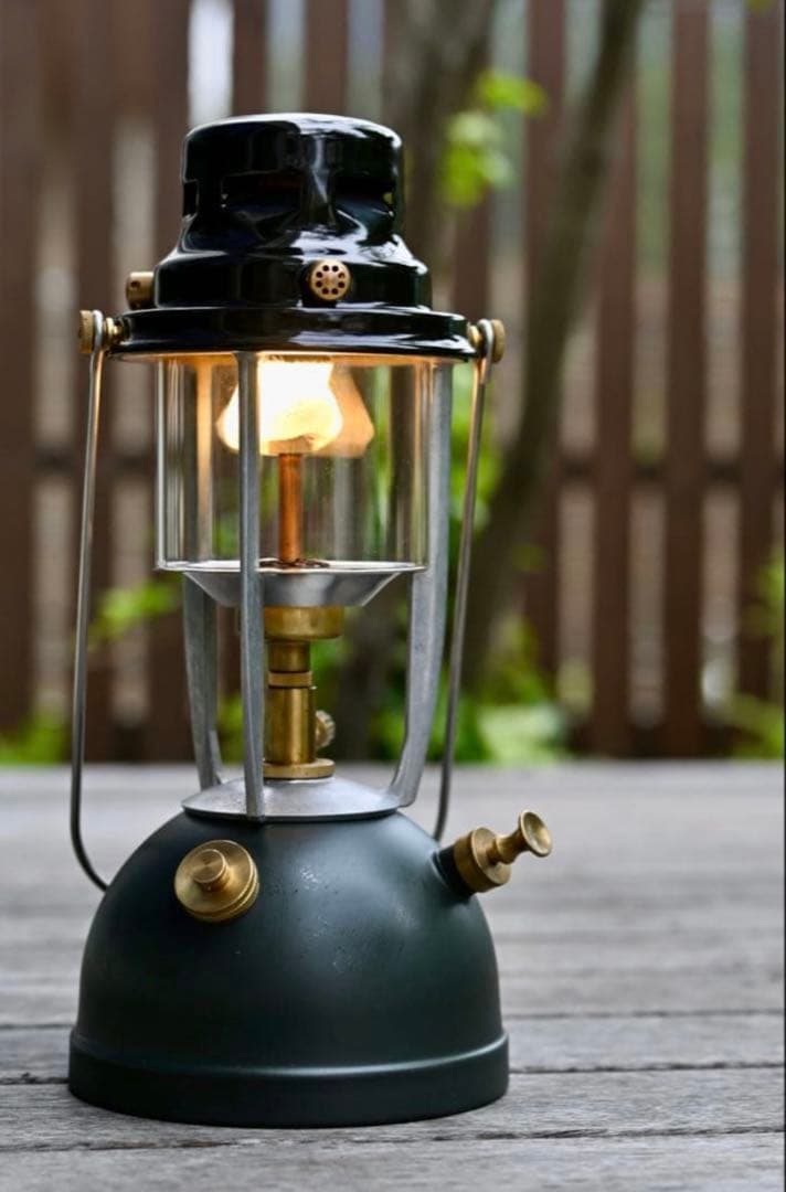 VapaluxランタンM320アーミーグリーン　シェード＆ケース付き