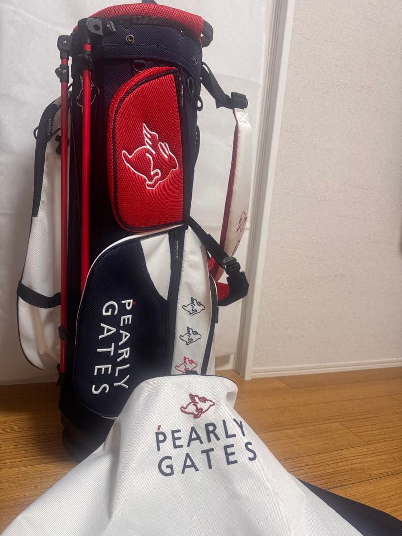 PEARLY GATES キャディバッグ ネイビー