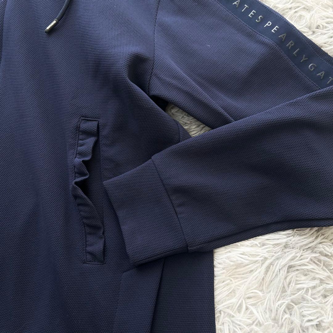 新品　パーリーゲイツ　セットアップ　パーカー　フーディ　フレアスカート　サイズ0