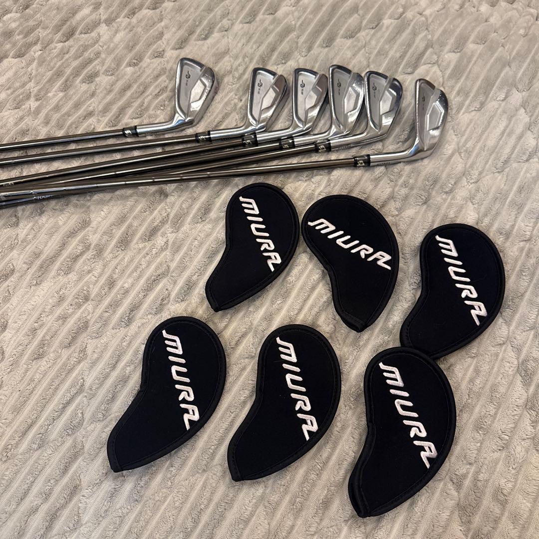 三浦技研　TC101　アイアンセット　限定品　カバー付き