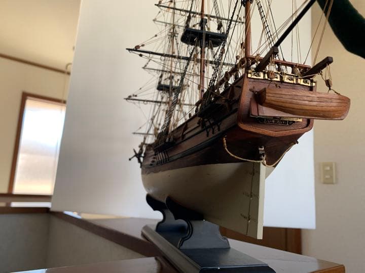 HMS BEAGLE イタリアマモリ社　木製　帆船　模型