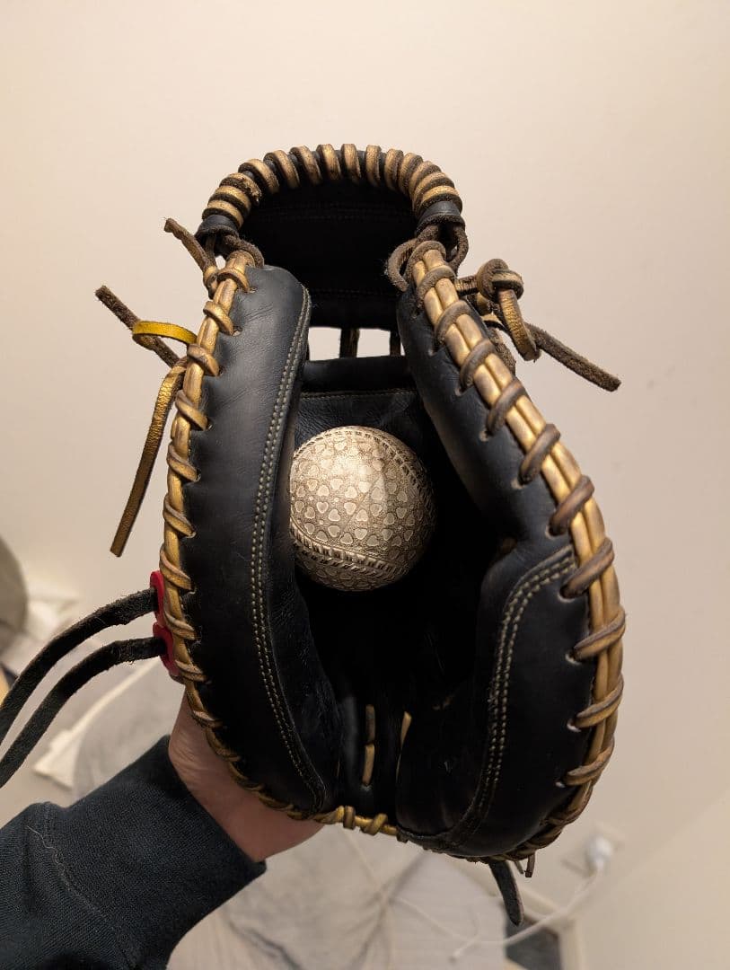 値引き済　SSK　梅野オールスター限定ミット 野球グローブ 赤/黒　即戦＆堅有