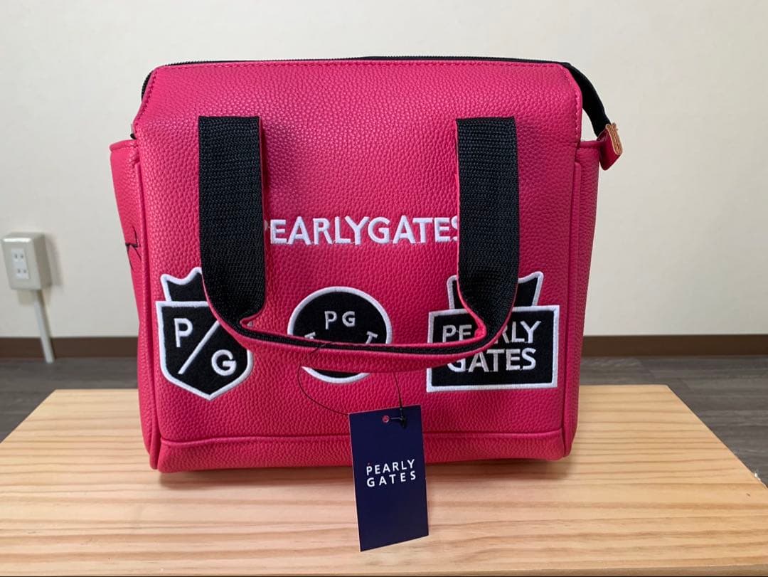 PEARLY GATES パーリーゲイツ　カートバック　新品タグ付　ピンク