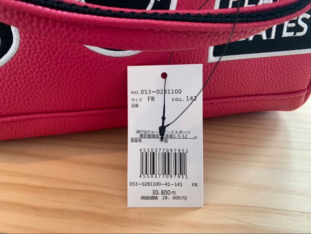 PEARLY GATES パーリーゲイツ　カートバック　新品タグ付　ピンク