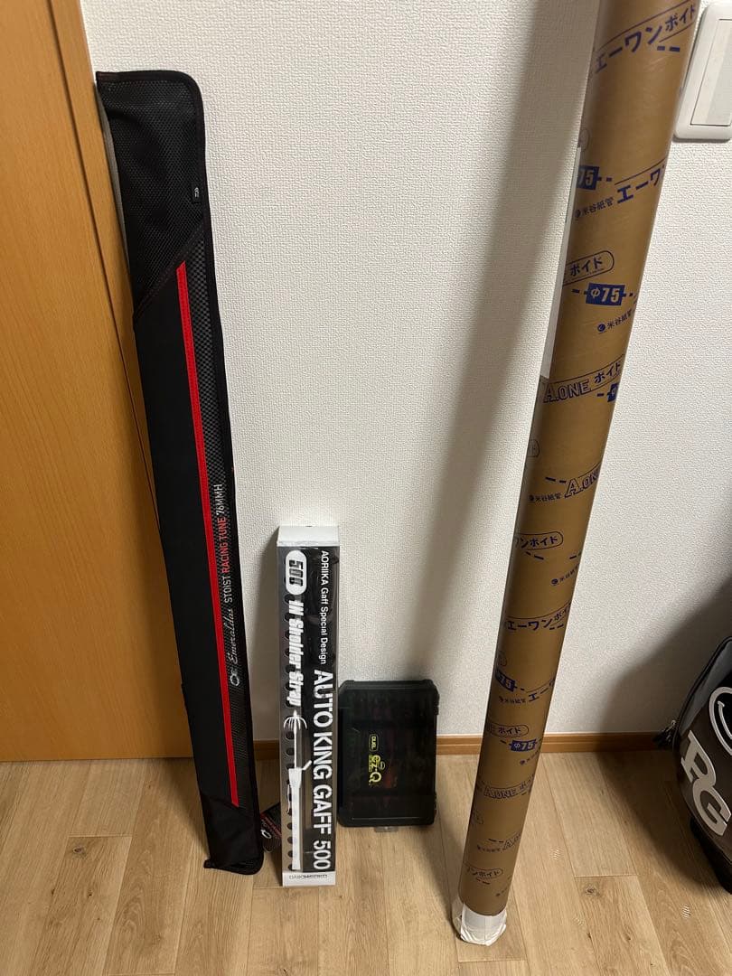 【美品】RT 76MMH ストイストRT&ギャフ&エギ　 豪華セット