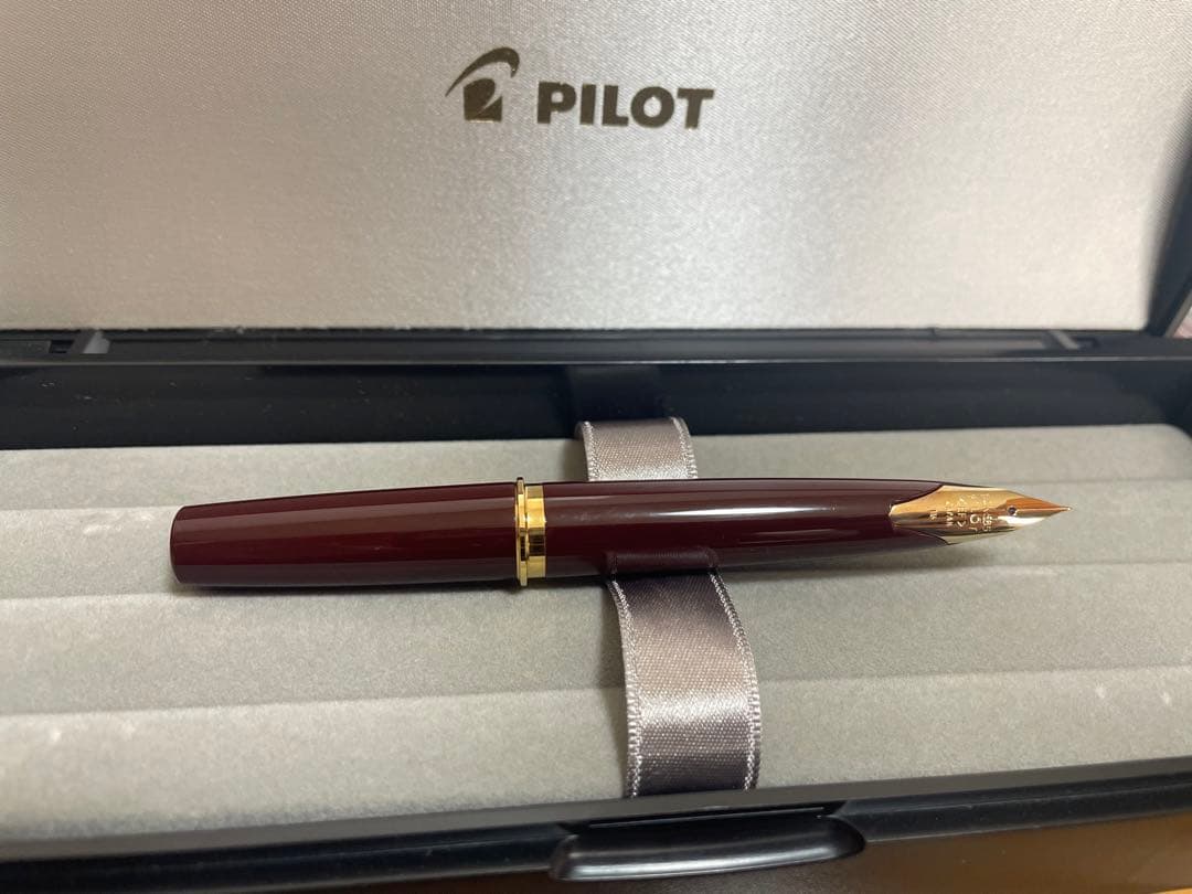 PILOT 万年筆　エリート95s　ディープレッド　ペン先EF（極細）