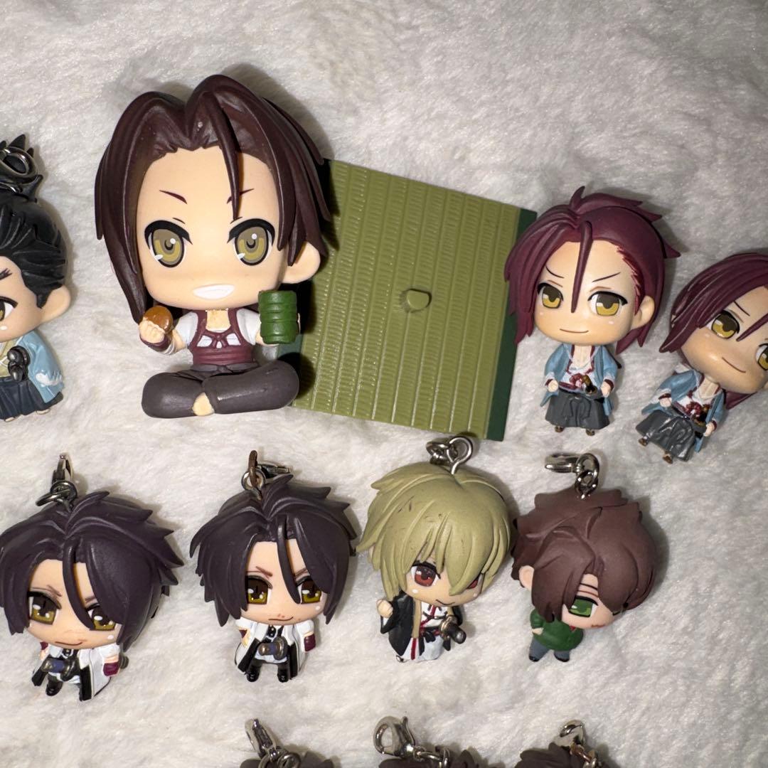 薄桜鬼 カラコレ まとめ売り ミニフィギュア フィギュアキーホルダー