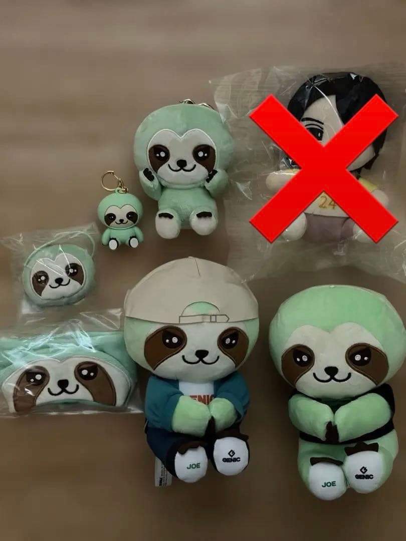 GENIC 西澤呈 ぬいぐるみ ナマケモノ まとめ売り