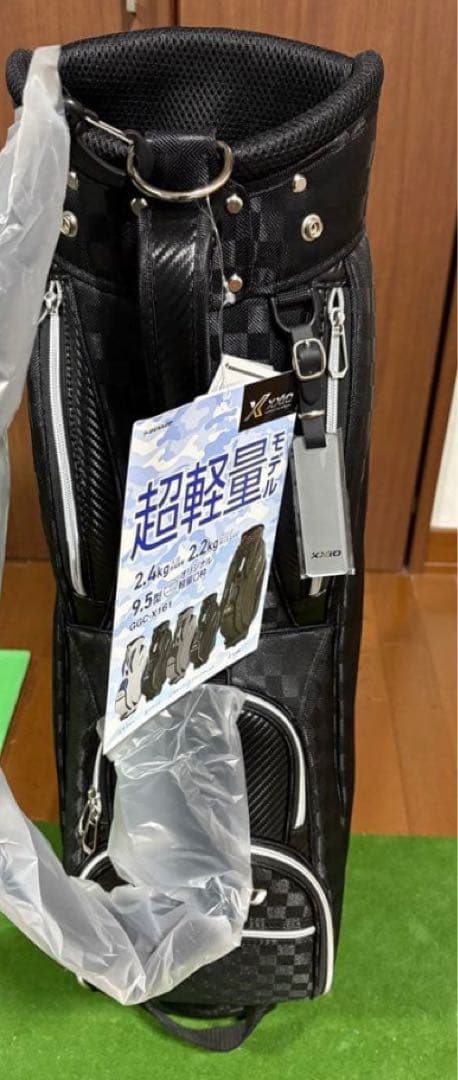 XXIO ゼクシオ　超軽量キャディバッグ ブラック