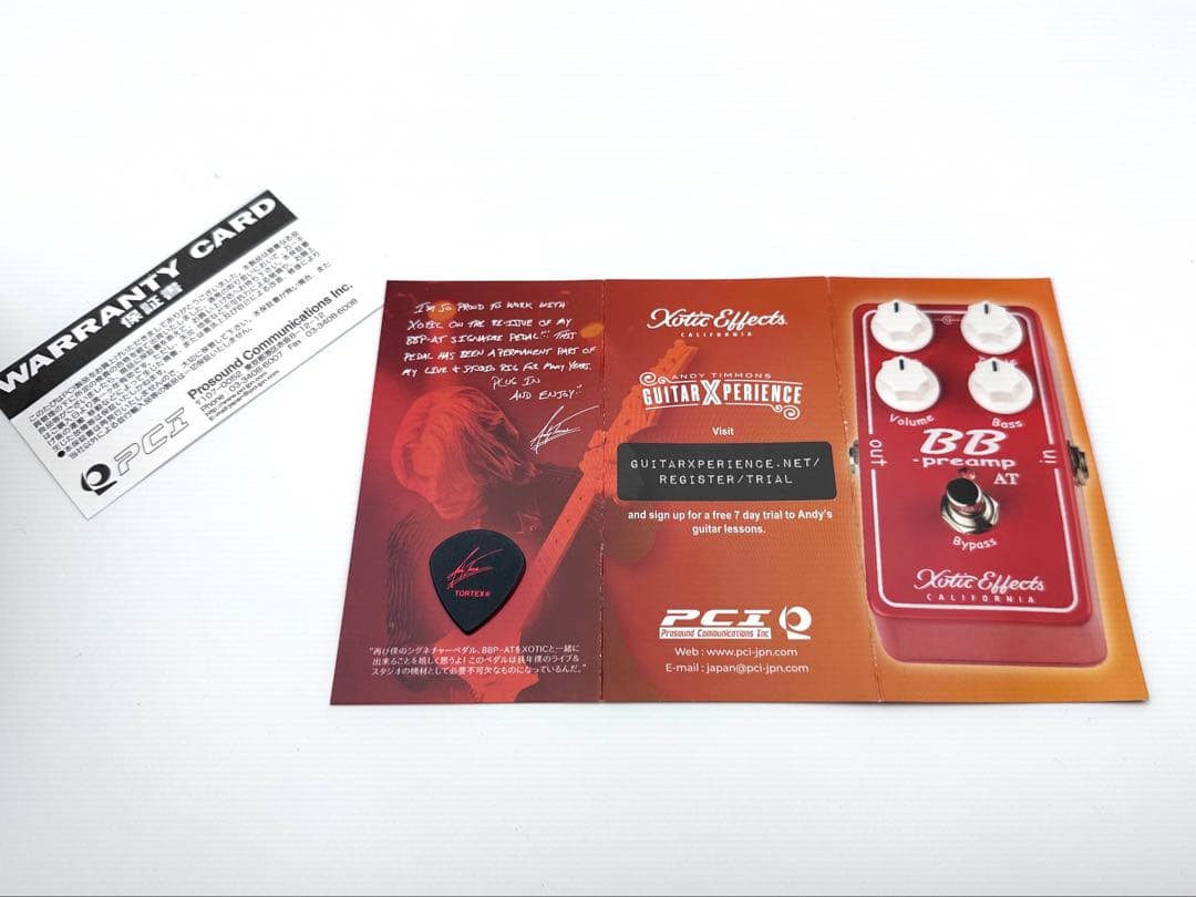 Xotic Effects BB-preamp AT ギターエフェクター