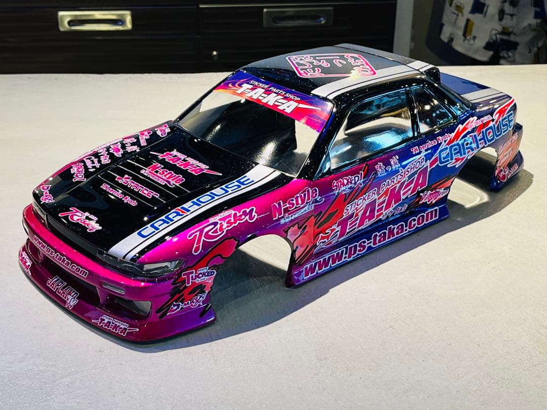 パンドラRC「BNスポーツ S13シルビア 藤尾明仁仕様」1/10