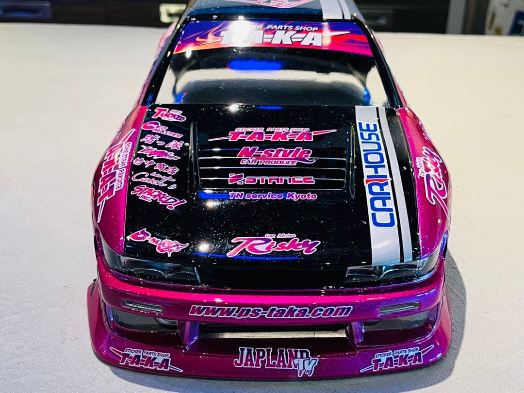 パンドラRC「BNスポーツ S13シルビア 藤尾明仁仕様」1/10