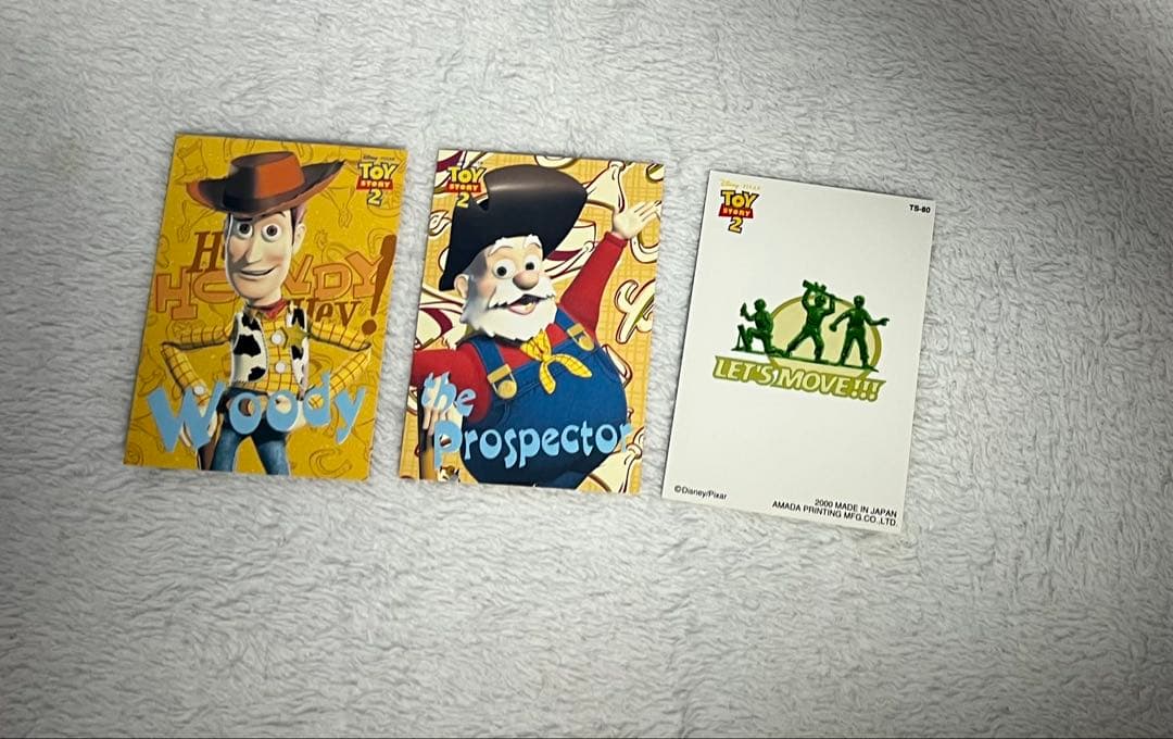 トイストーリー、トイストーリー2 アマダ トレーディングカード