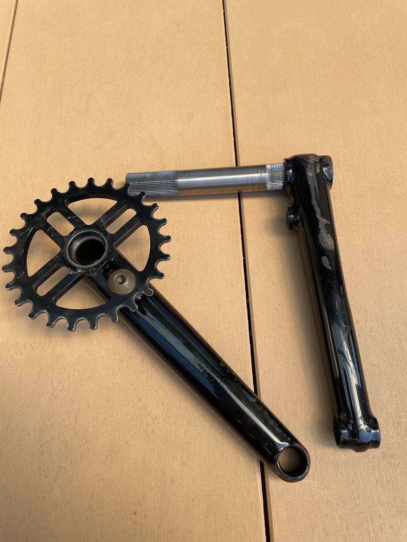 プロファイル チタン　Bmx クランクセット レフトドライブ