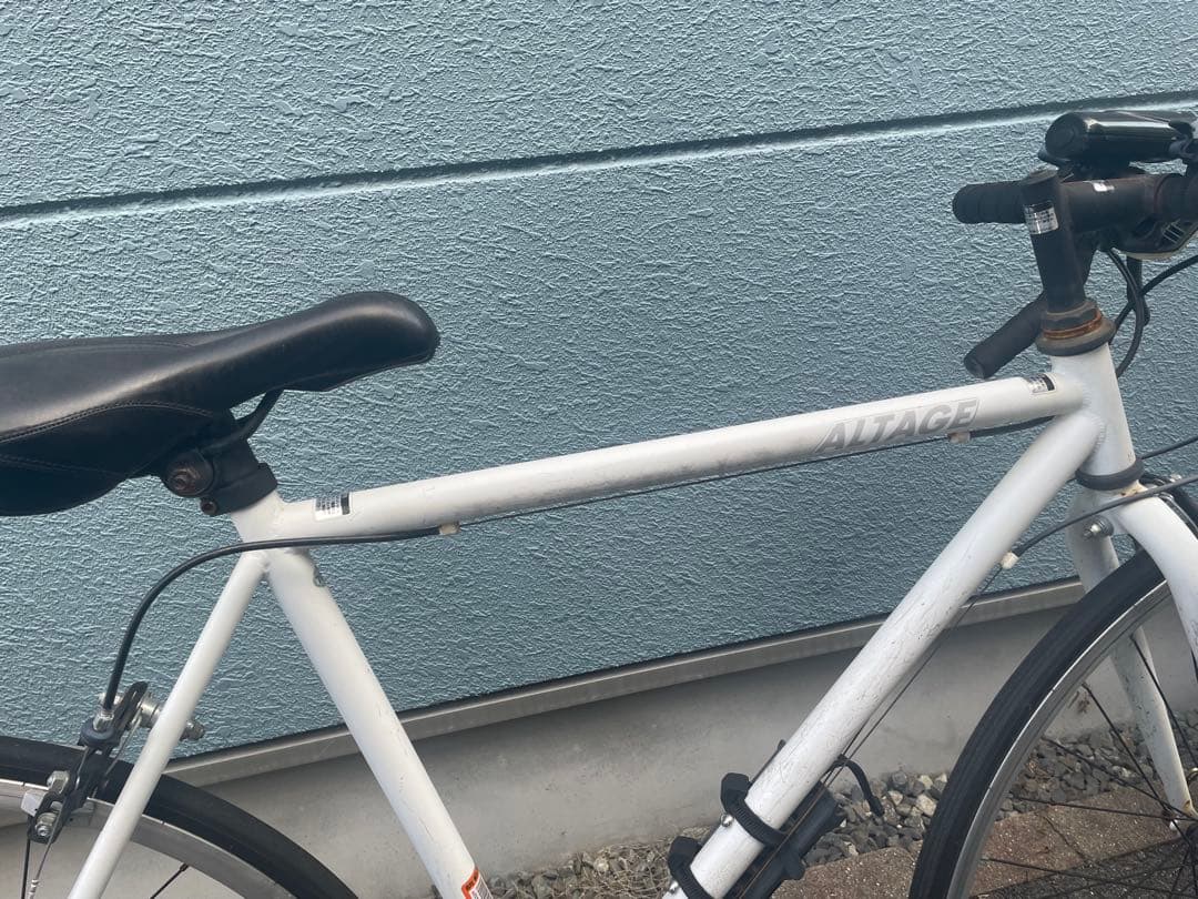 【引き取り限定】ALTAGE (アルテージ) ロードバイク 27インチ 白