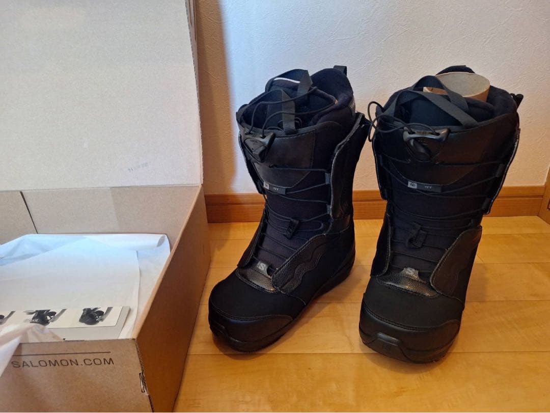 SALOMON IVY ブラック/アスファルト 24