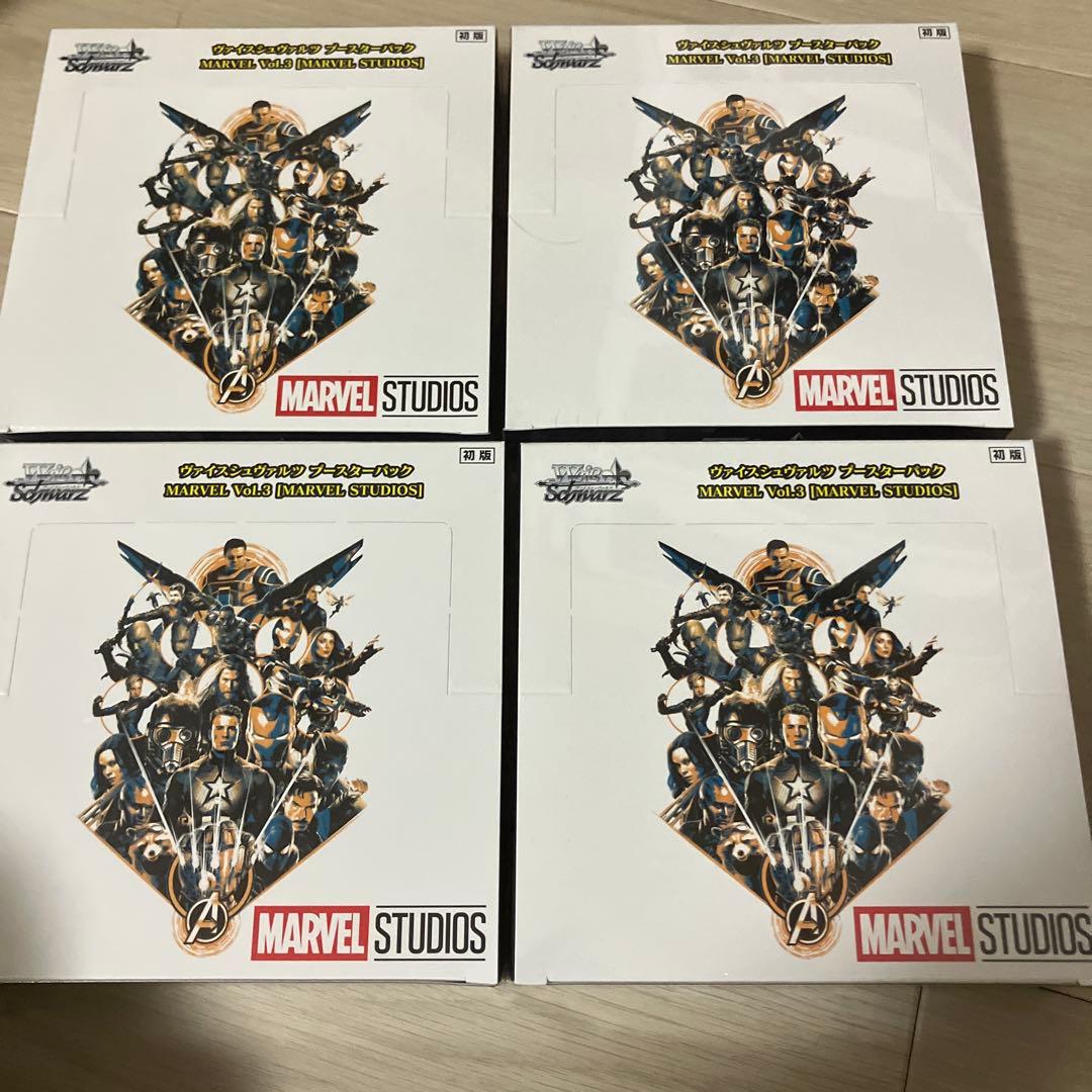 ヴァイスシュヴァルツ MARVEL マーベル vol.3 4BOX