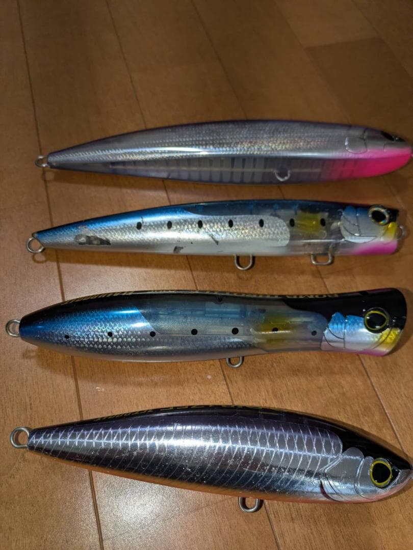 シマノ　オシア　オフショアルアー4個セット【中古】