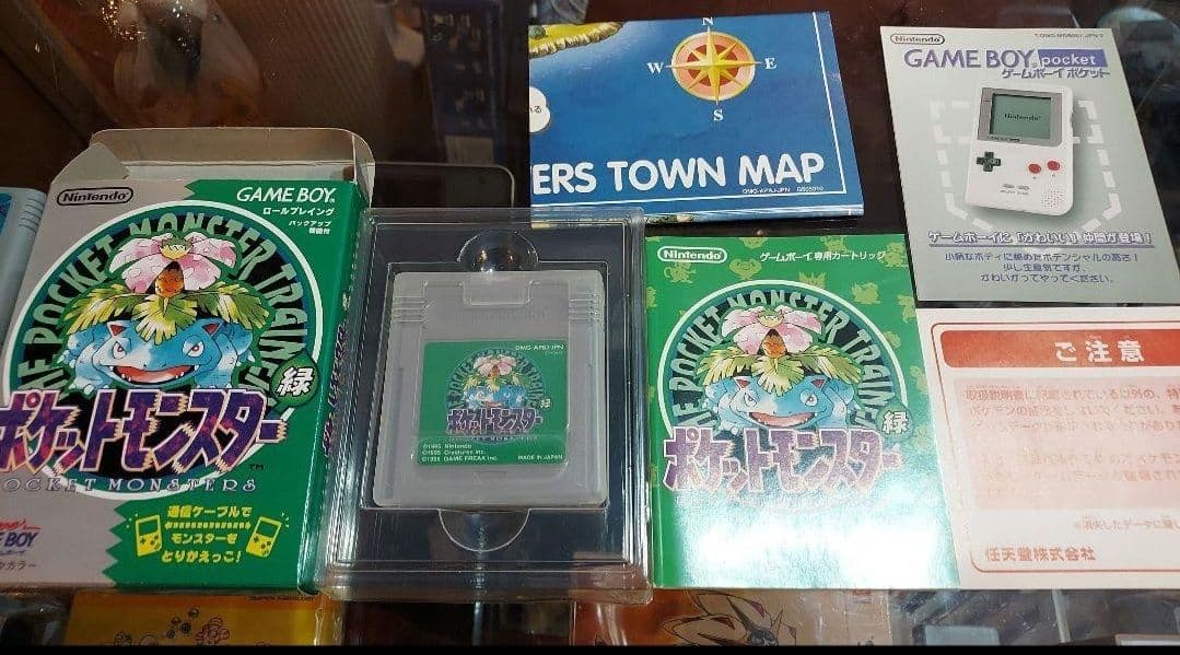 ポケットモンスター　ゲームボーイ赤青緑　コレクションセット