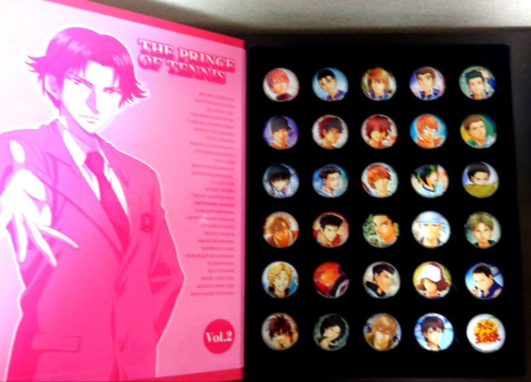 THE PRINCE OF TENNIS 缶バッジコレクション Vol.1&2