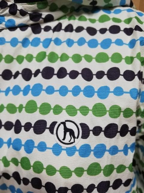 adabatのゴルフレインコート★極美品★サイズ４０★長袖が半袖にもなる